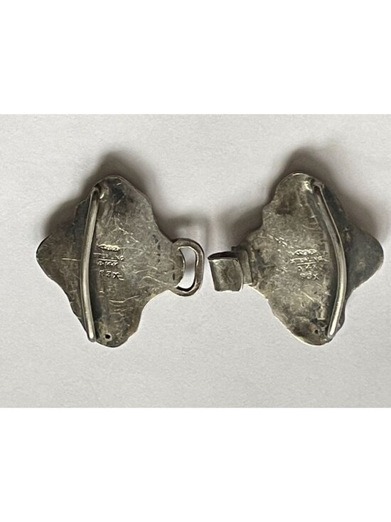 Antique George W. Shiebler Sterling Silver & 14K Gold Victorian Homeric Buckle main image 7